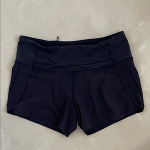 Lululemon Navy Women's Athletic Shorts 2